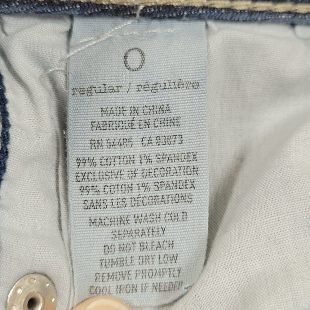 American Eagle Women's Jeans Artist Stretch Bootcut Size 0 Blue - Picture 9 of 10